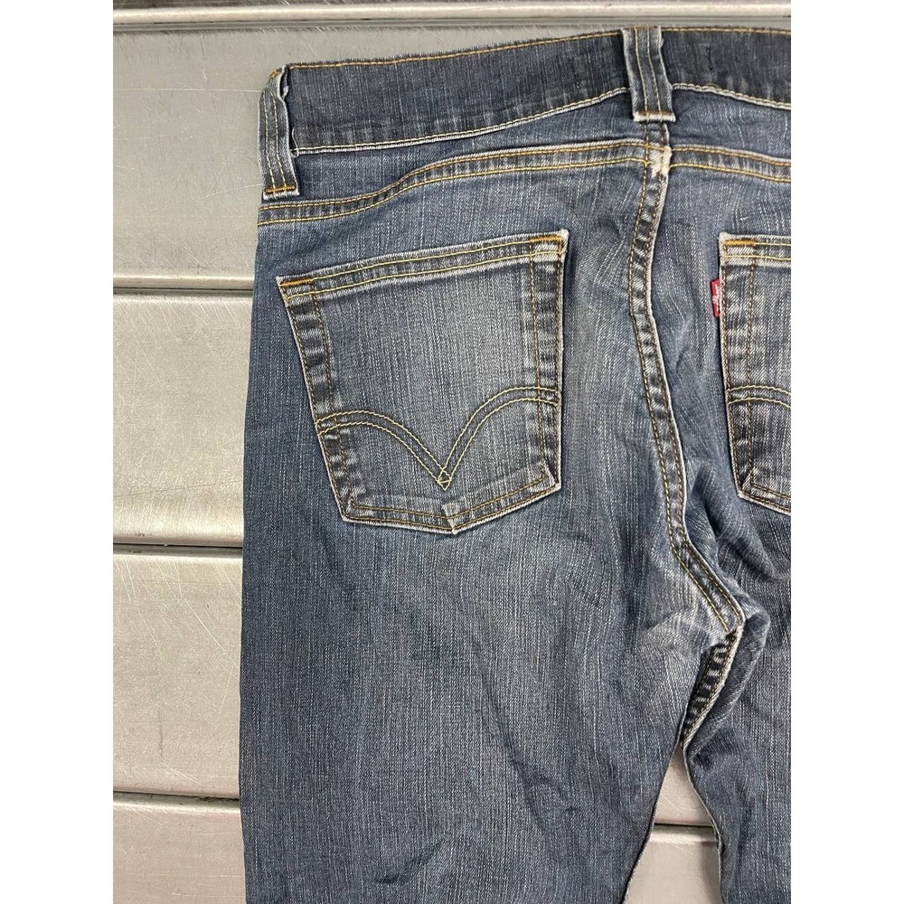Levis 506 Standard Jeans Mens 32x30 Blue Denim Straight VTG Y2k‎ - Picture 13 of 16